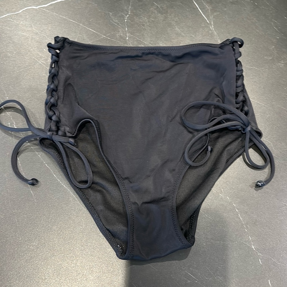 Victoria’s secret swimsuit bottom black. Small